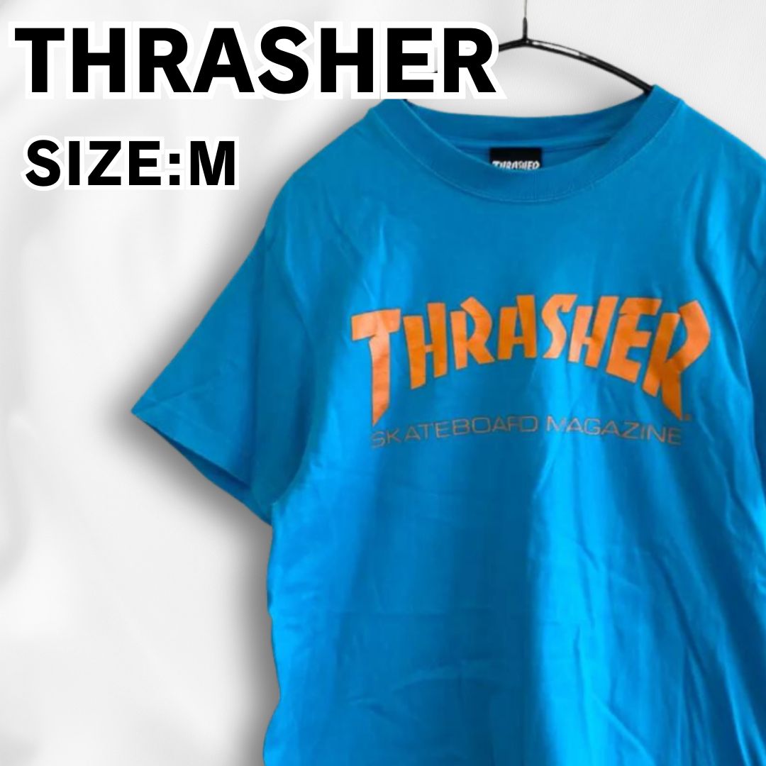 THRASHER スラッシャー MAG LOGO TEE マグ ロゴ Tシャツ - メルカリ