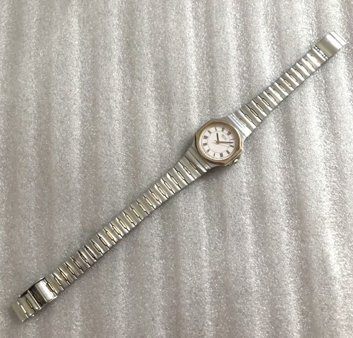 SEIKO セイコー コンビ スイス ジェラルドジェンダ 希少 SEIKO スイス 組立 GERALD GENTA 製 ウォッチ 時計 ブレスレット 稼動
