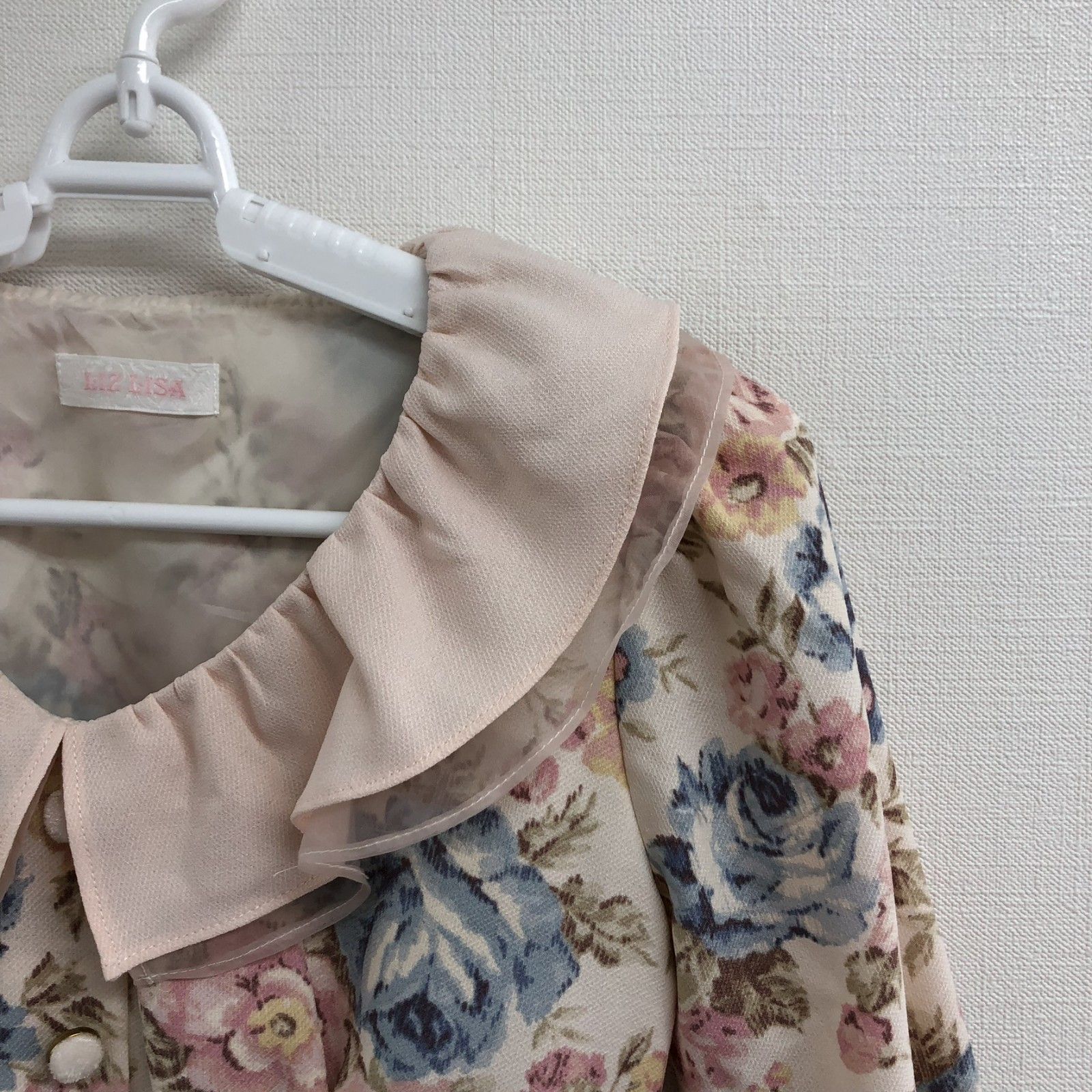 LIZLISA トップス ベロア 花柄 ALL ITEMS ｜ LIZ LISA（リズリサ