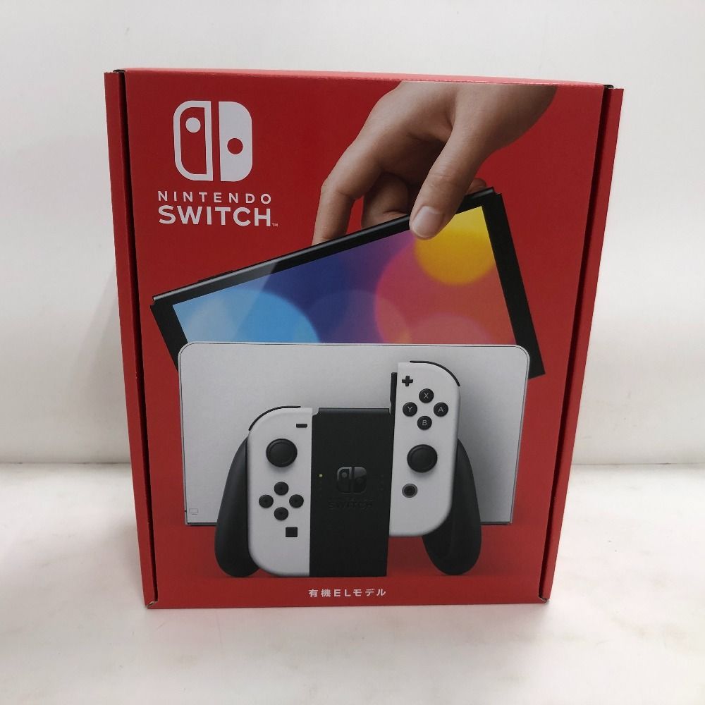 02w03112 Nintendo Switch ニンテンドースイッチ 有機ELモデル ホワイト ※未使用品 【中古品】 - メルカリ