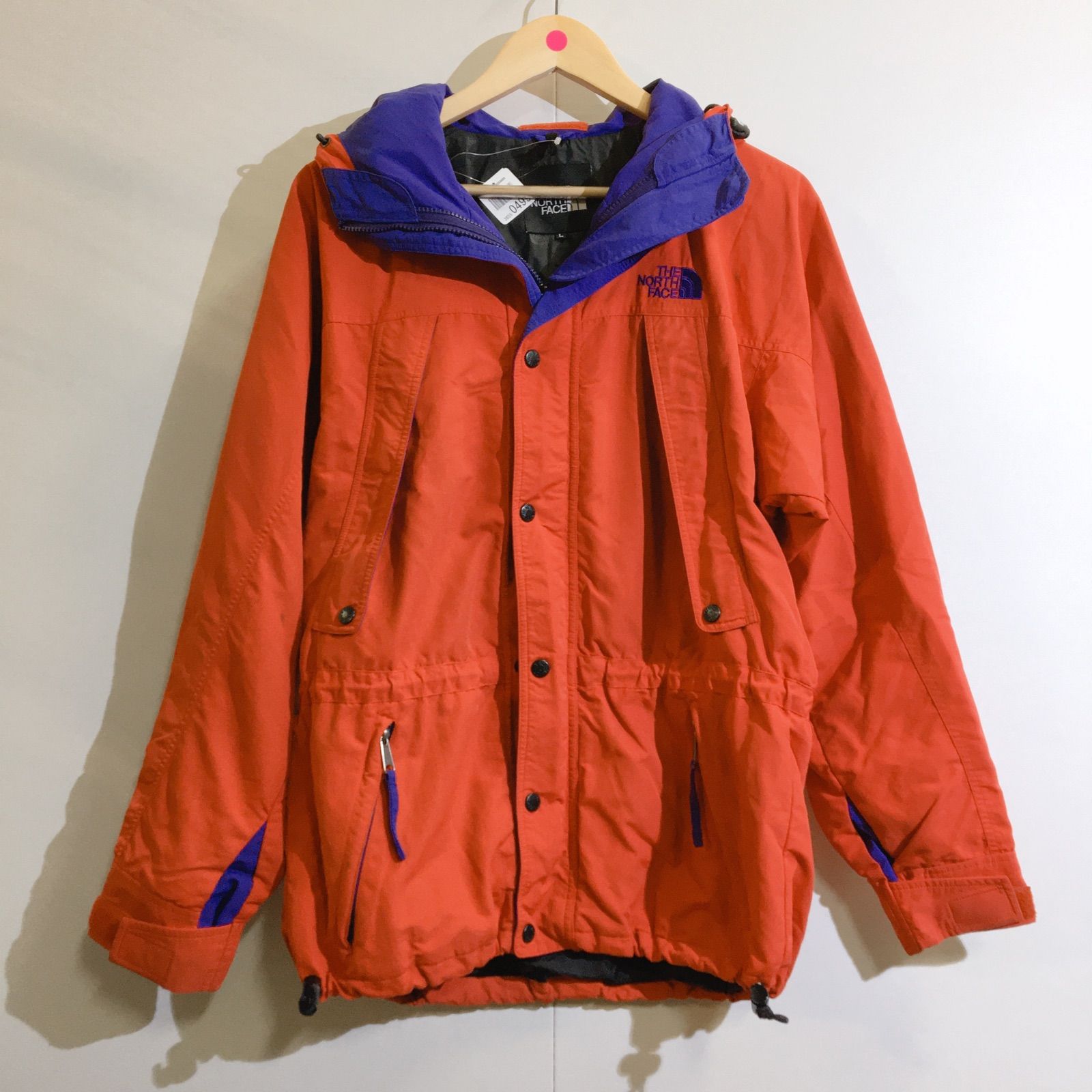 THE NORTH FACE ナイロンジャケット 赤 アウター トップス メンズ L 