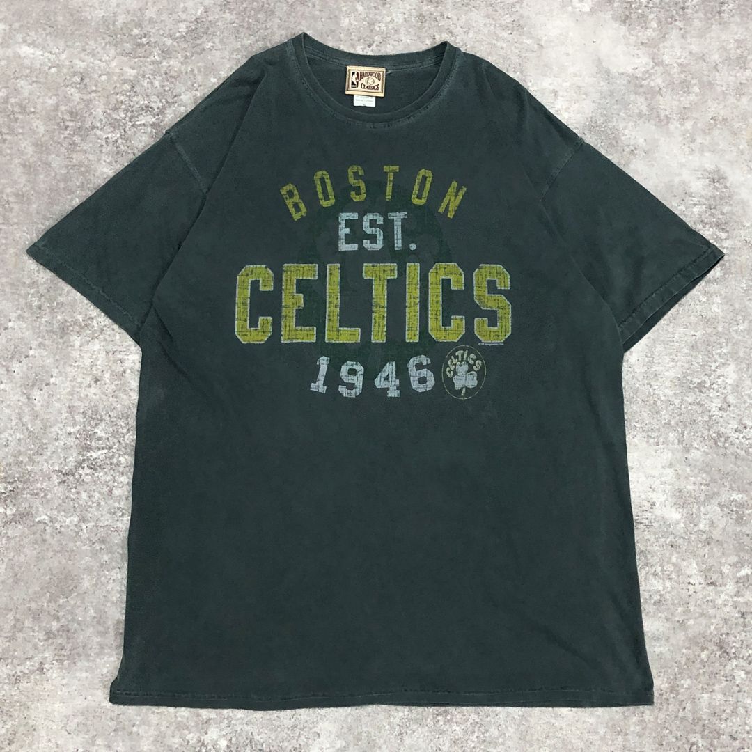 NBA ボストン・セルティックス プリント Tシャツ HARDWOOD CLASSICS