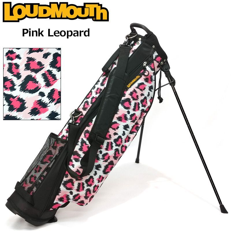 ラウドマウス 6.5型 超軽量 スタンドバッグ Pink Leopard ピンクレオパード LM-CB0017 762987(275) 新品【Loudmouth正規販売店】