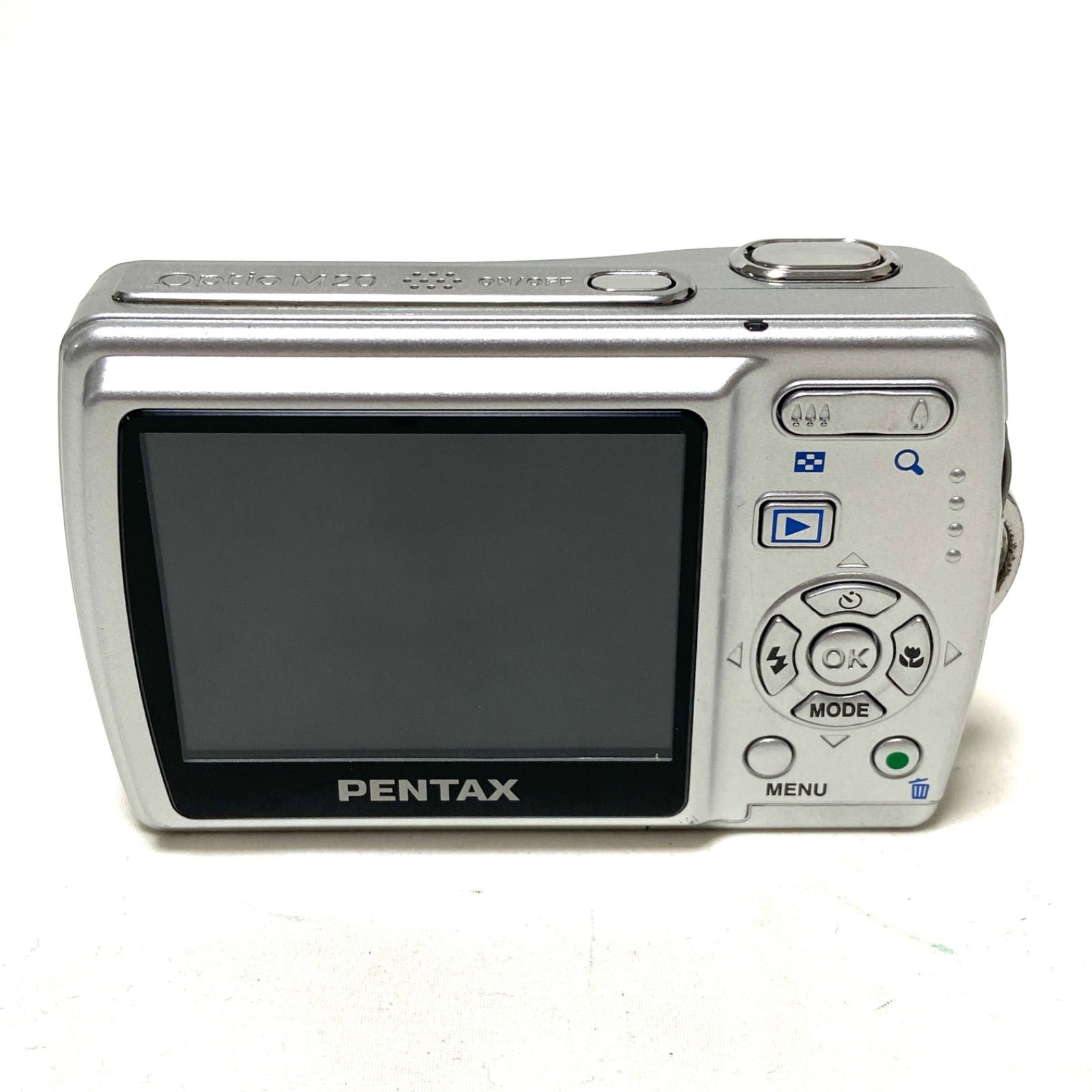 PENTAX Optio M20 シルバー コンパクトデジタルカメラ 7.0 MEGAPIXELS