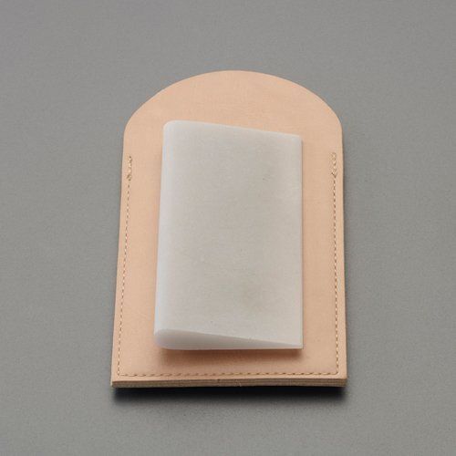 ESCO エスコ 100x50x9.5mm 油砥石ハンドタイプ 櫛形| 上質 EA522AJ-4 価値の高い良質な 天然砥石 精密 微細加工 精密 仕上げ