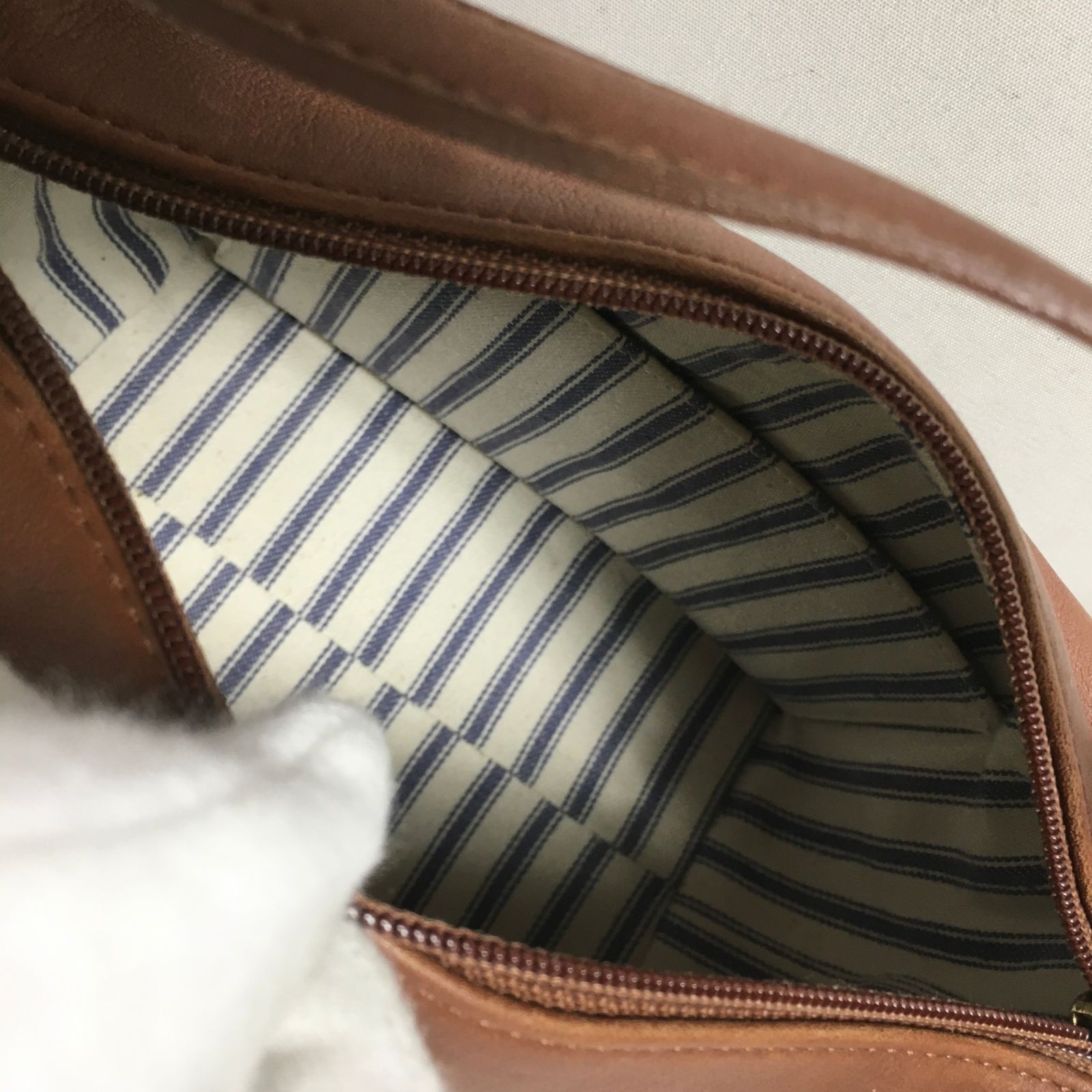 2508-259｜美品｜コーチ オールド マルチポーチ レザー ブラウン