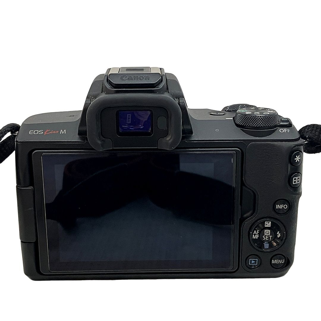 Canon EOS Kiss M キヤノン ミラーレスデジタル一眼カメラ