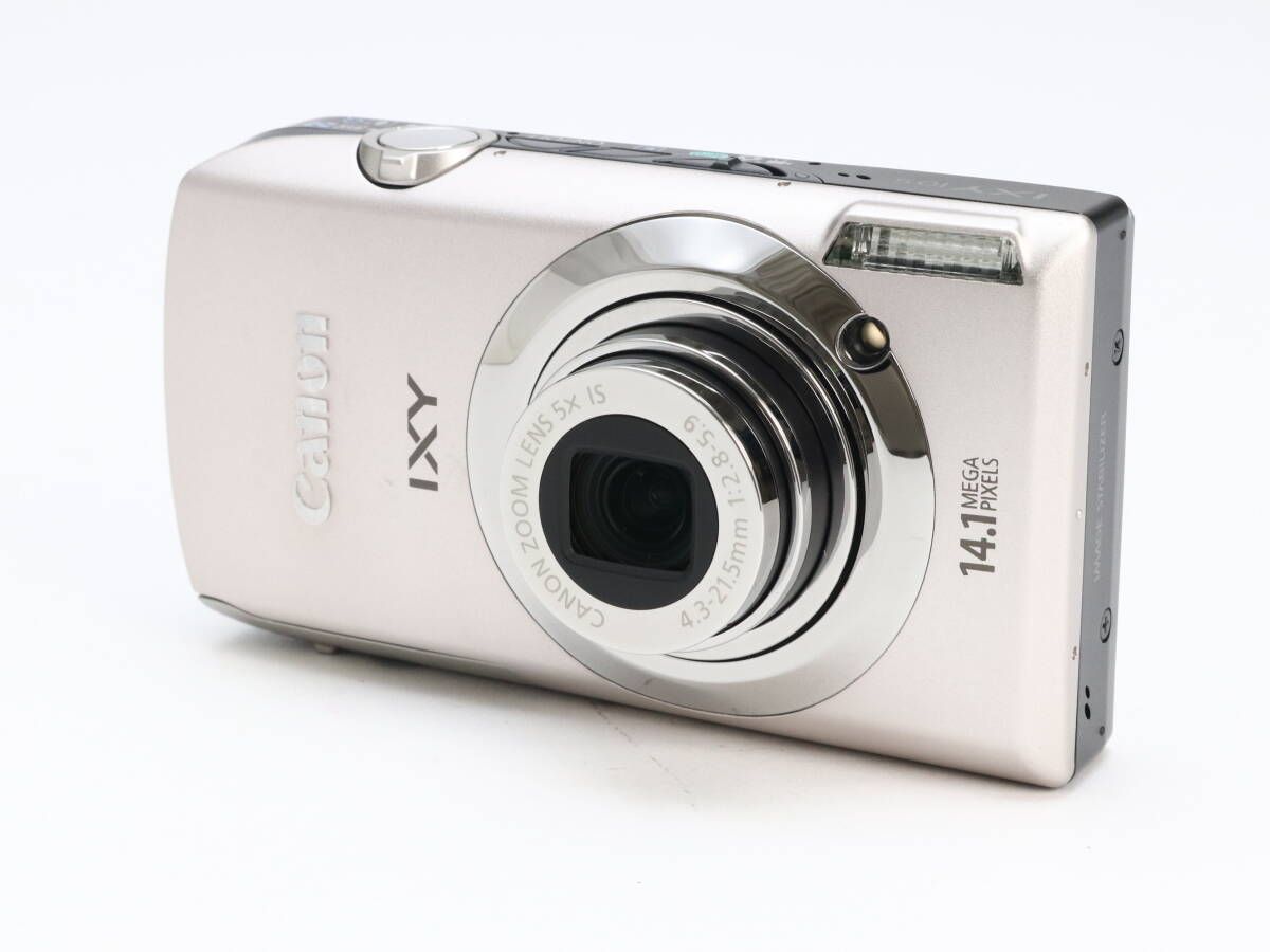 B+ (並品) Canon キヤノン IXY 10S シルバー 初期不良返品対応