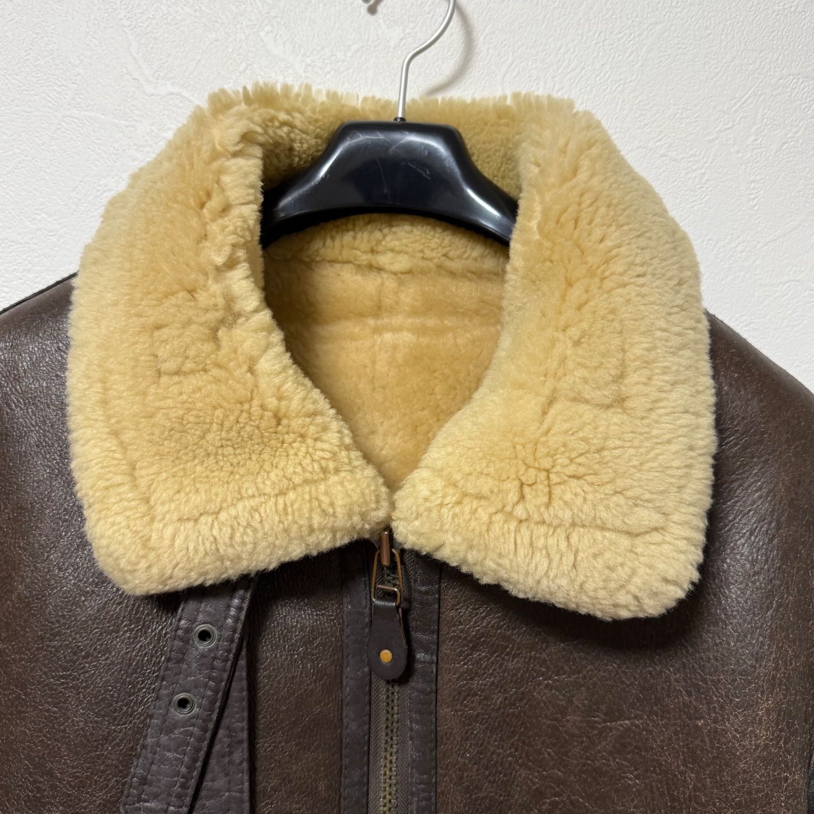 アメリカンミリタリーウェア ムートンジャケット B-3