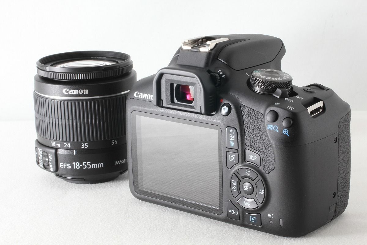 キヤノン Canon EOS Kiss X90 EF-S18-55 IS II レンズキット 僅か9ショット 付属品完備 元箱◇45857