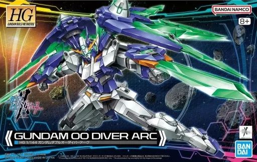 中古】プラモデル 1/144 HG ガンダムダブルオーダイバーアーク