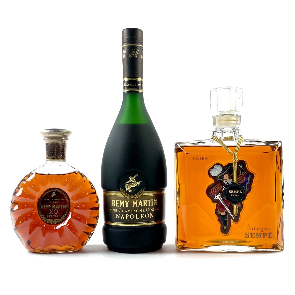 【W4013】REMY MARTIN/レミーマルタン SEMPE/サンペ King of Scots 3本セット 未開栓 ○○REMY MARTIN レミーマルタン ブランデー コニャック 700ml