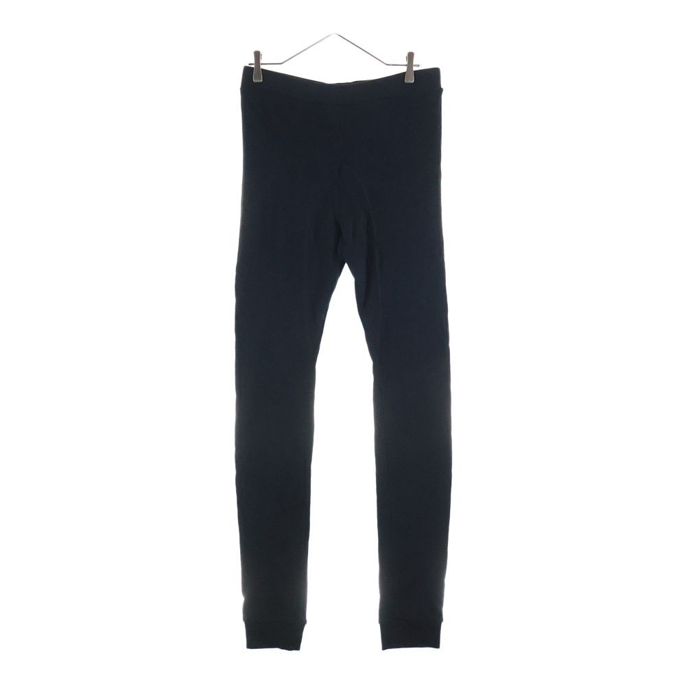 OFF-WHITE オフホワイト バックプリント ワッフル コットンレギンス レディース ブラック