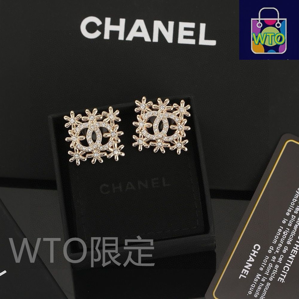【上品なデザイン♪/贈り物にも♪】CHANEL★イヤリング 今日特価】Chanel シャネル 新入荷イヤリング レザーデザイン