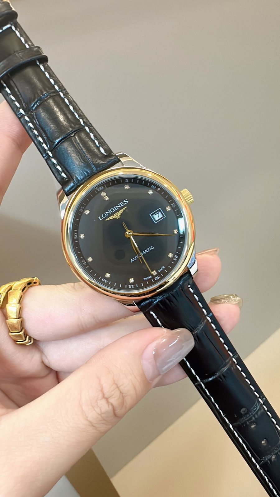 Longines 名匠シリーズ メンズ機械式腕時計 - ケース カード 袋付き｜ ｜ ♥-MM輸入