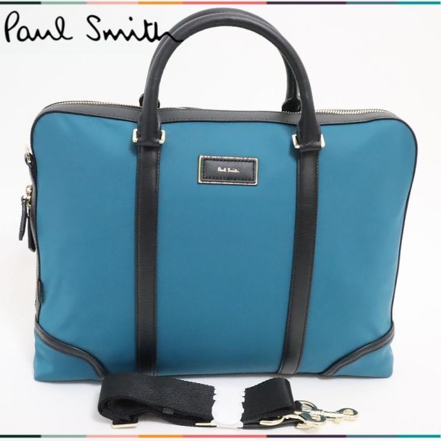ポールスミス Paul Smith バッグ シティトラベルナイロン 2way 牛革 レザー 正規品 新品 送料無料 PS3717