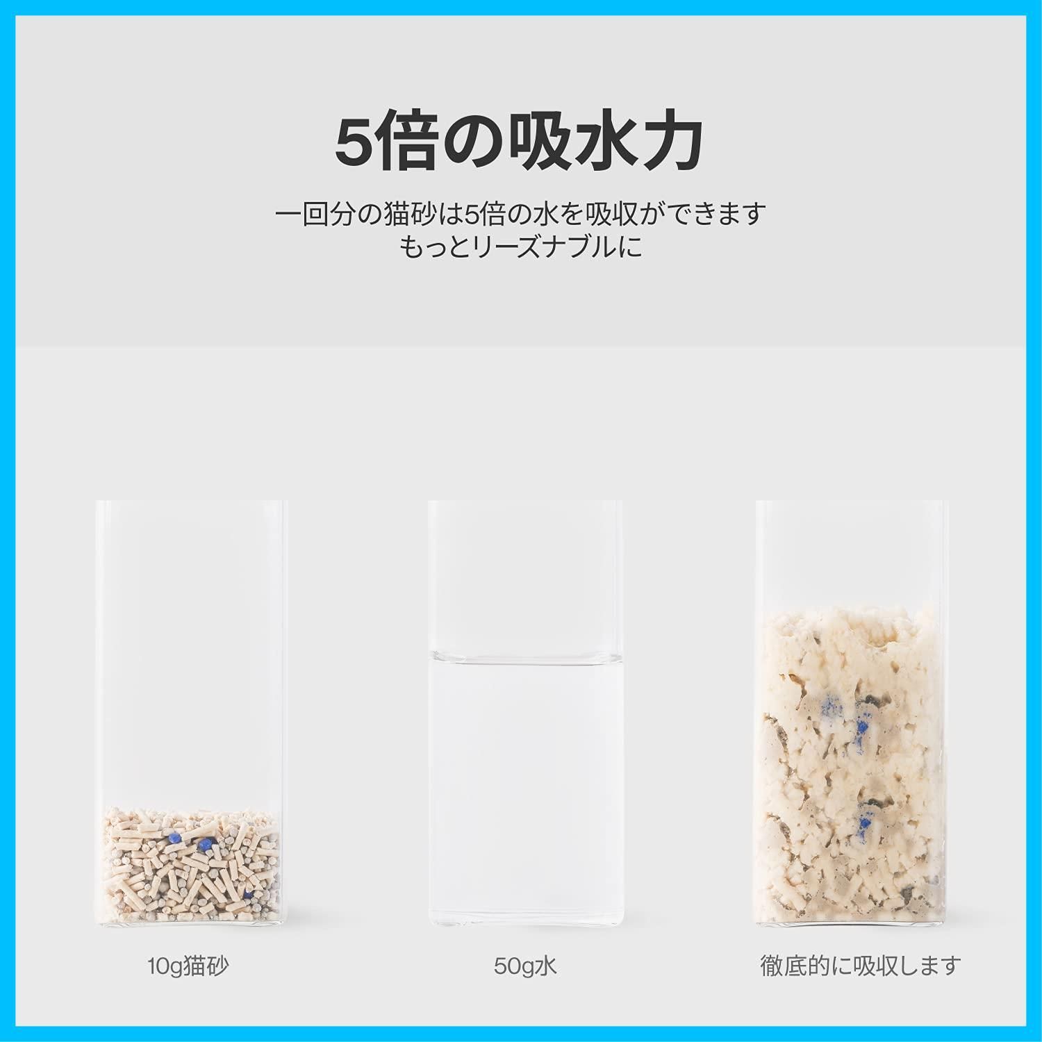 3.6 kg×1袋 臭みから解放 飛び散らない 真空パック 脱臭 混ぜる ベントナイトとおから 固まる おから 猫砂 pidan 猫用暖房セット 猫砂 