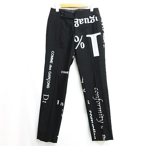 ○ 希少 COMME des GARCONS コムデギャルソン 03AW square期 ロゴ