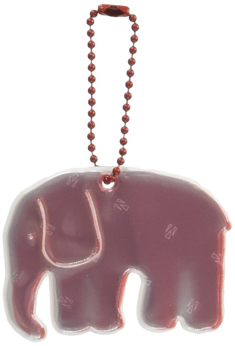 Glimmis キーチェーン グリミス フィンレイソン Finlayson RD 北欧 リフレクター 反射 キーホルダー 再帰性反射素材 エレファンティ レッド 4 8 6 7 cm