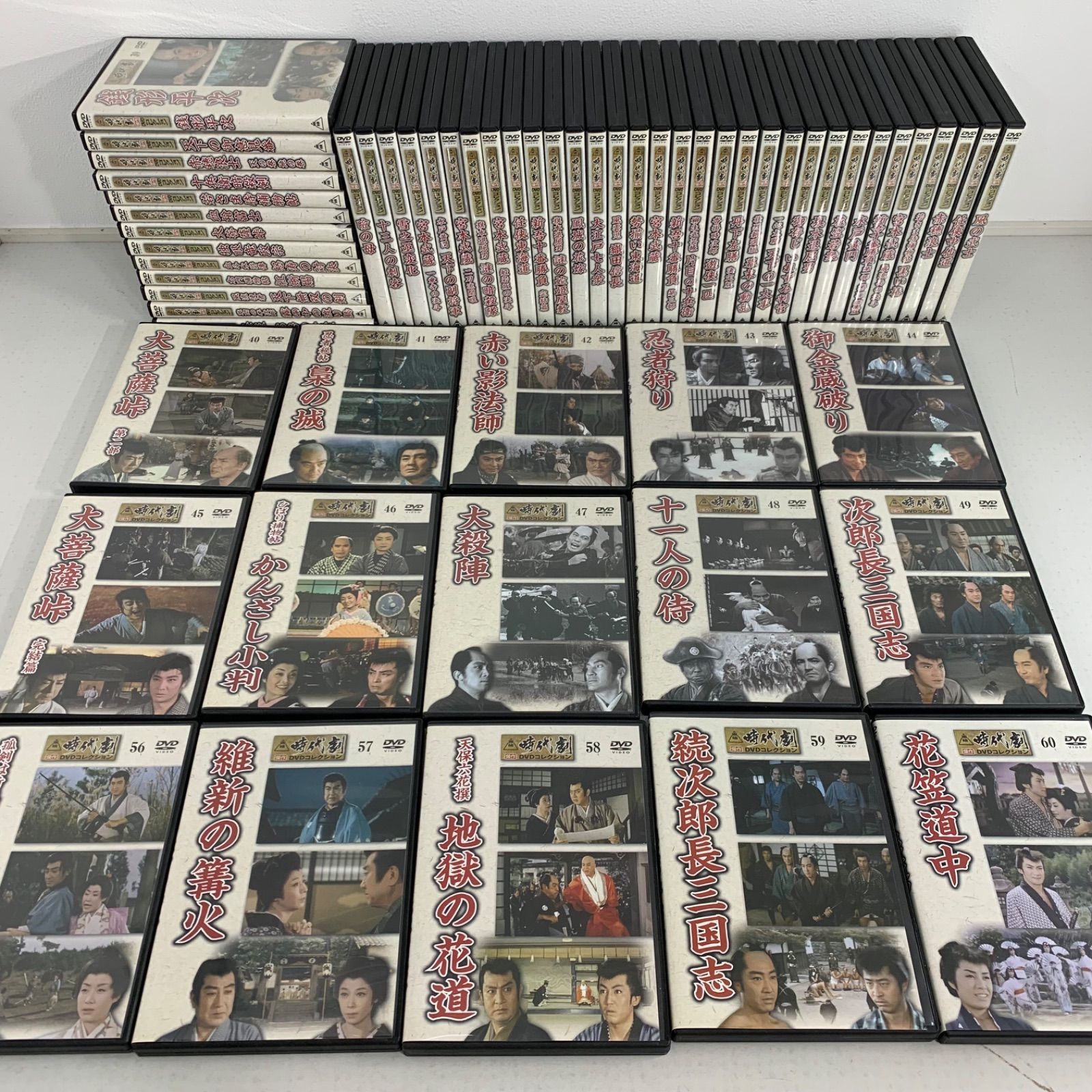 東映時代劇 DVDコレクション 全60巻 - メルカリ