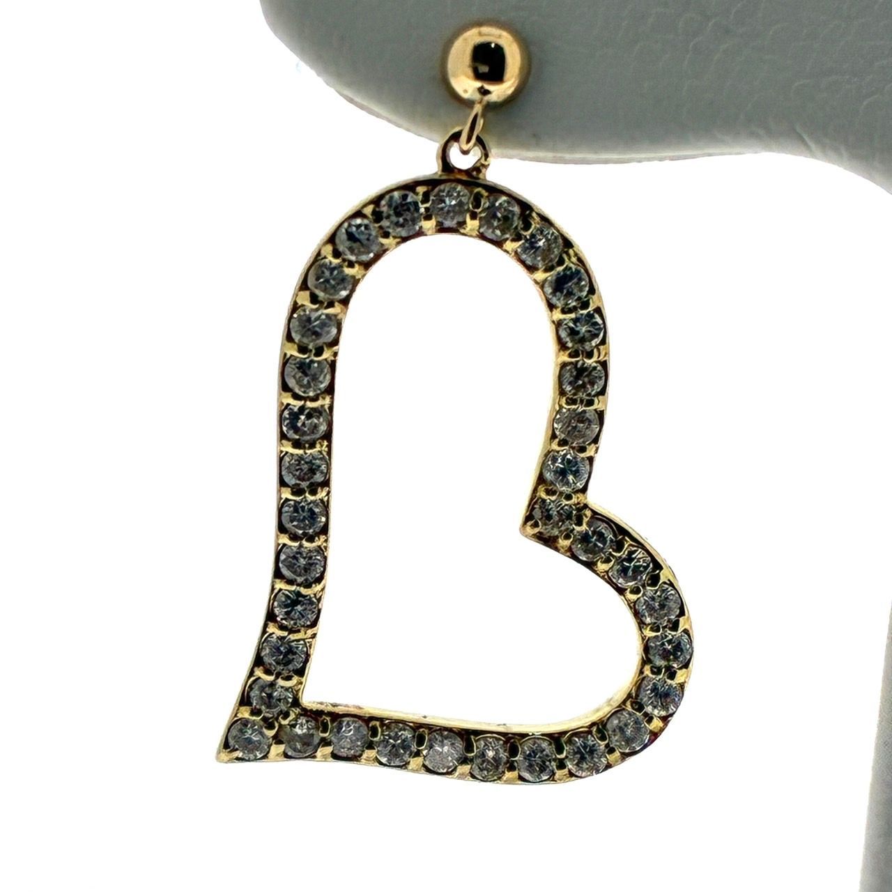 新品仕上済み K18 天然 ダイヤモンド ピアス D:0.50ct/0.50ct ダイヤ  