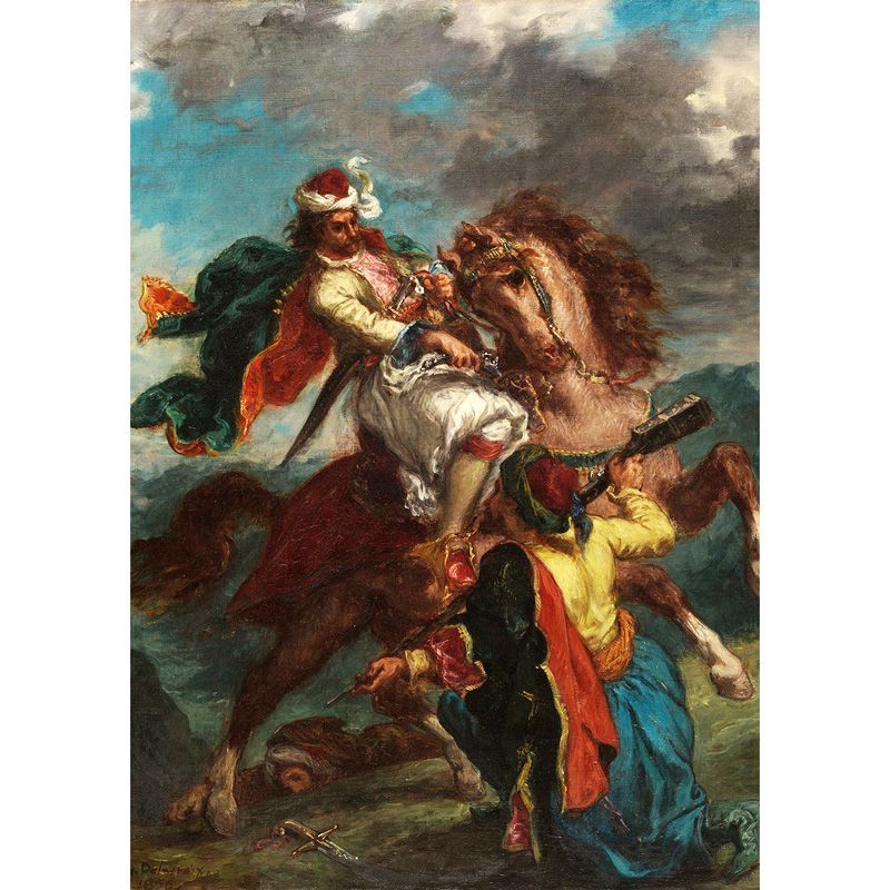 絵画　ドラクロワ 色彩の運動を組み立てる －ドラクロワの絵画の魅力｜ミック@アート好き