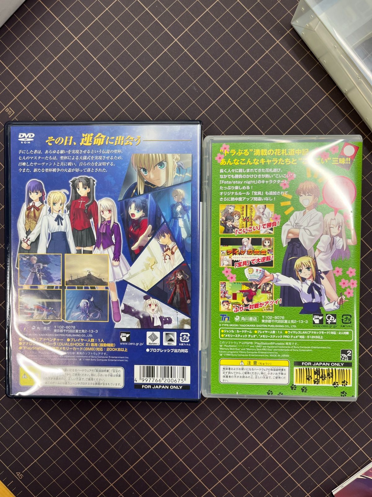 限定版 フェイト/ステイナイト レアルタ・ヌア PS2ソフト Fate