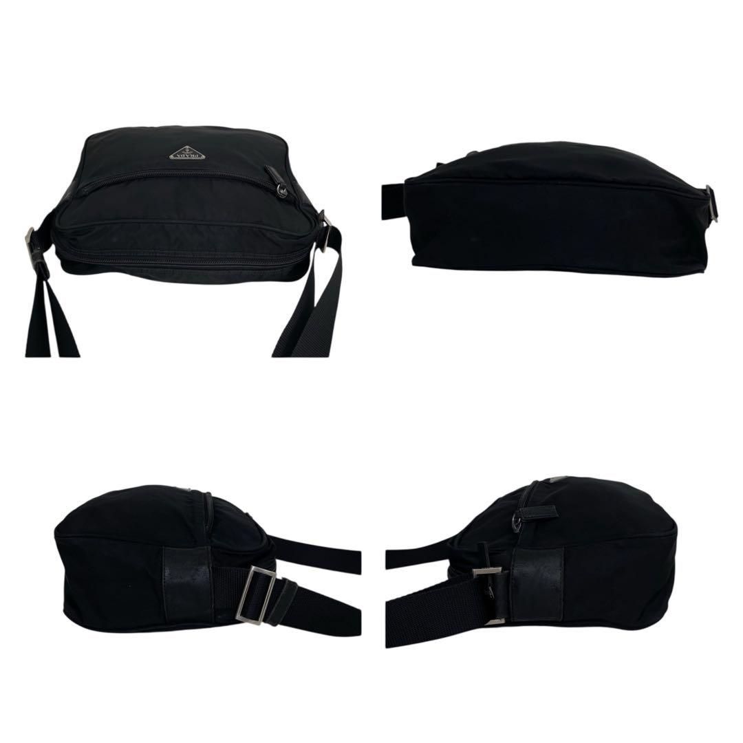 価格交渉/質問大歓迎♪】極美品 プラダ 三角ロゴ ナイロン 黒 カメラ