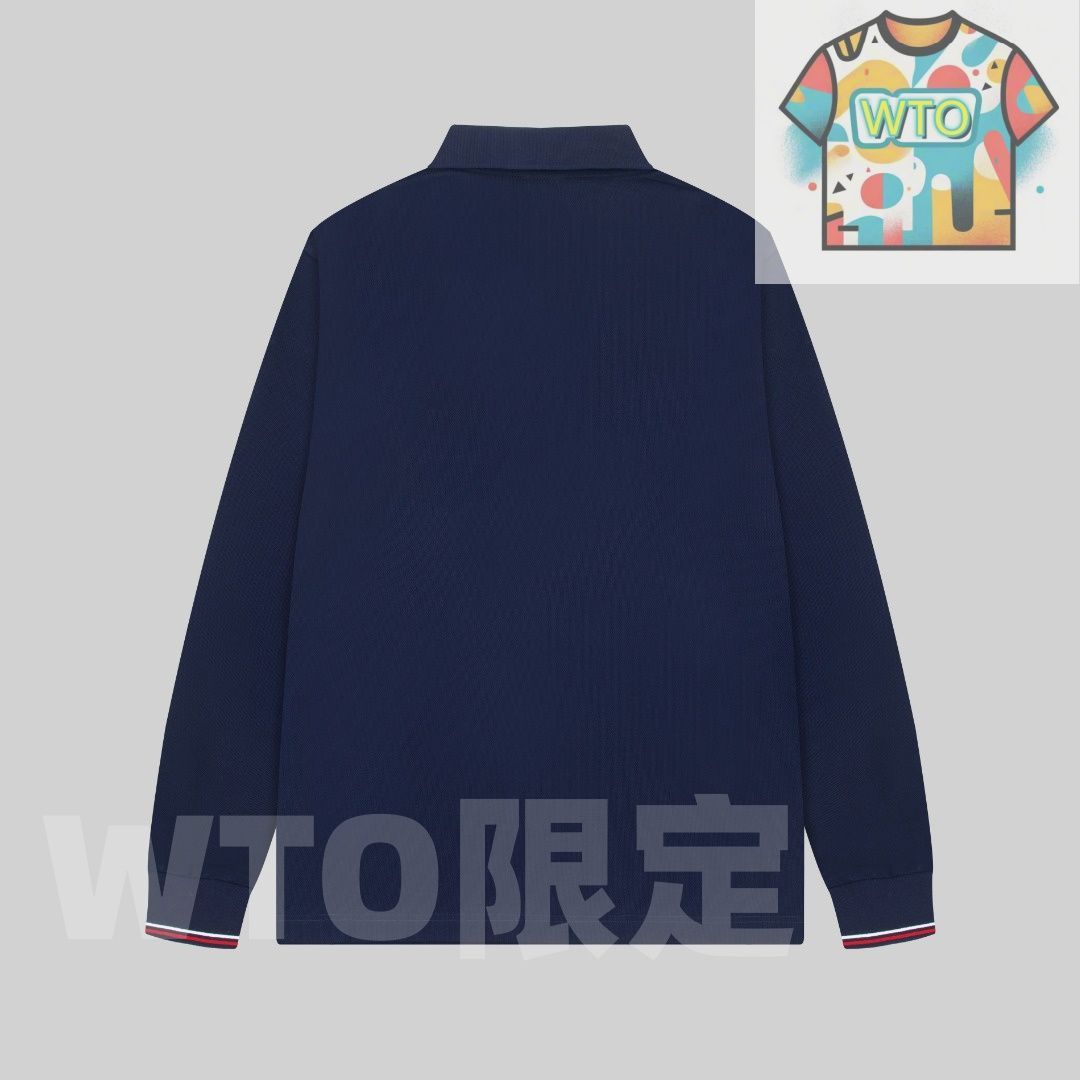 MONCLER ポロシャツ M ホワイト ネイビー 本日限定特価】MONCLER メンズ ポロシャツ ロゴ入り カラー展開