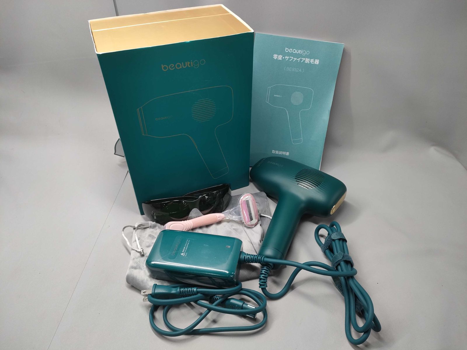 beautigo 零度 サファイア 光脱毛器 BE932A ピンク Beautigo yete 零度