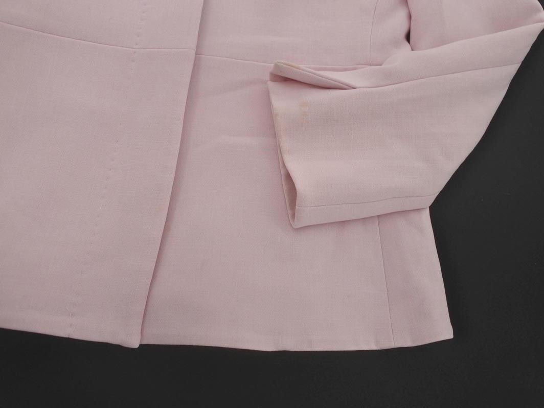 Max Mara マックスマーラ ウール混 ノーカラー ジャケット