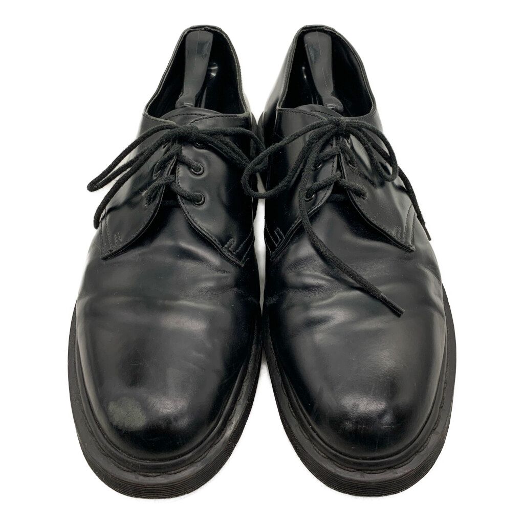 Dr.Martens ドクターマーチン 14345 3ホール プレーントゥ レザーシューズ ブラック (メンズ 12 M) 中古 古着 KA1784