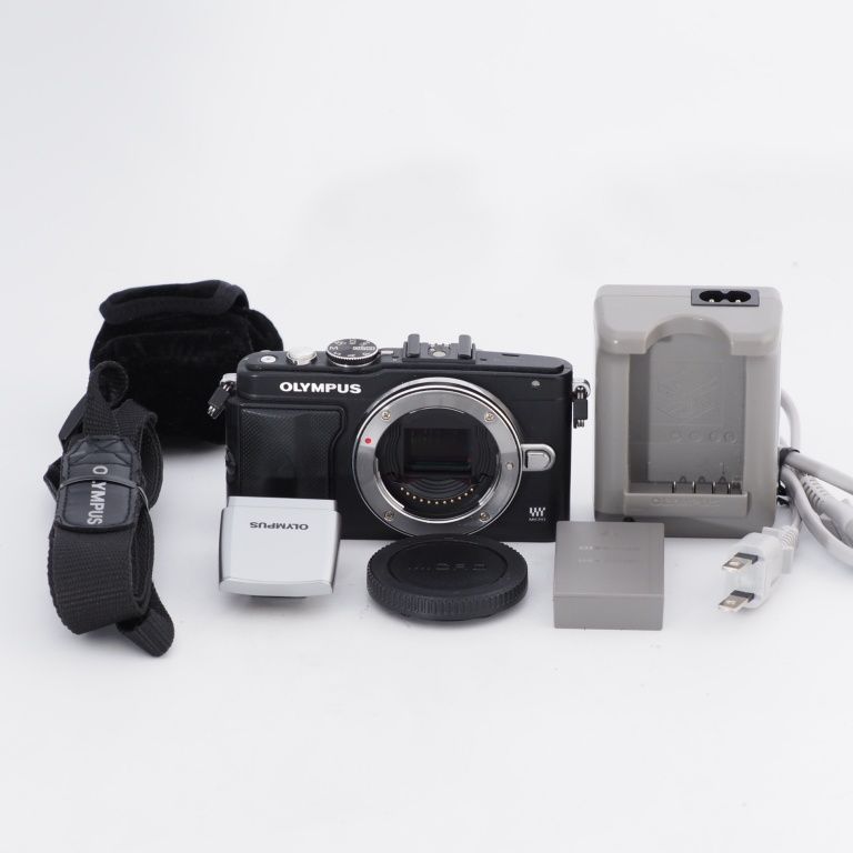 オリンパス OLYMPUS E-PL5 ブラックボディ 40-150mm 黒 望遠 レンズ  