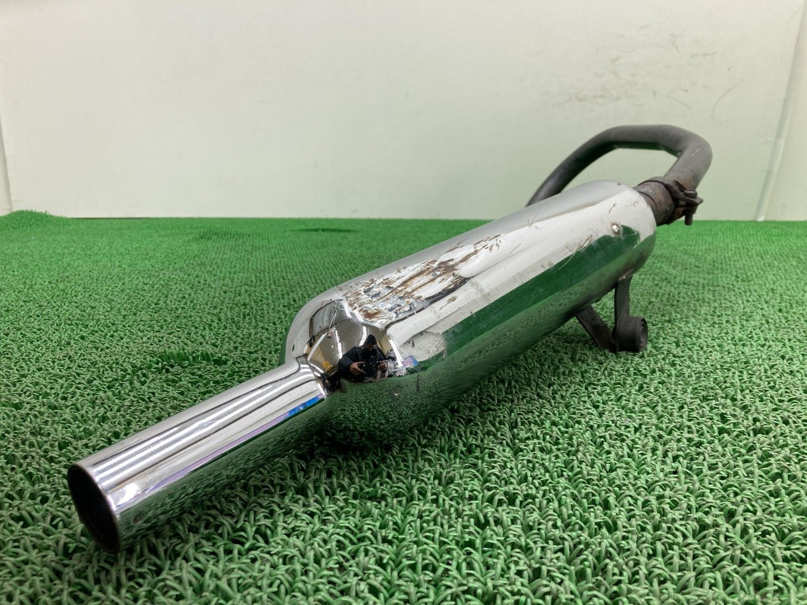 エストレア マフラー K297 カワサキ 純正 中古 バイク 部品 BJ250A