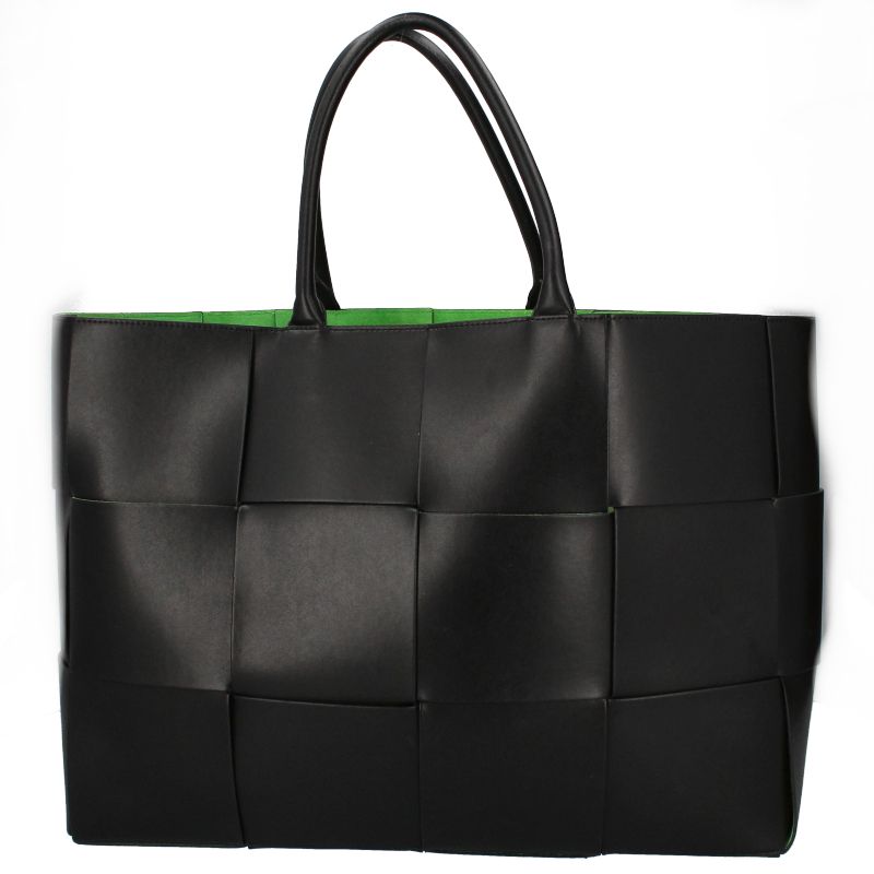 美品☆ボッテガ BOTTEGA VENETA ラージ アルコ トートバッグ Bottega Veneta ザ・アルコ モールドラバー ラージ トート