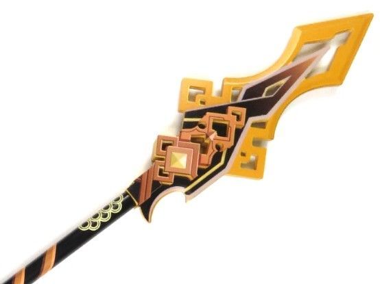 原神 コスプレ 破天の槍 鍾離 武器