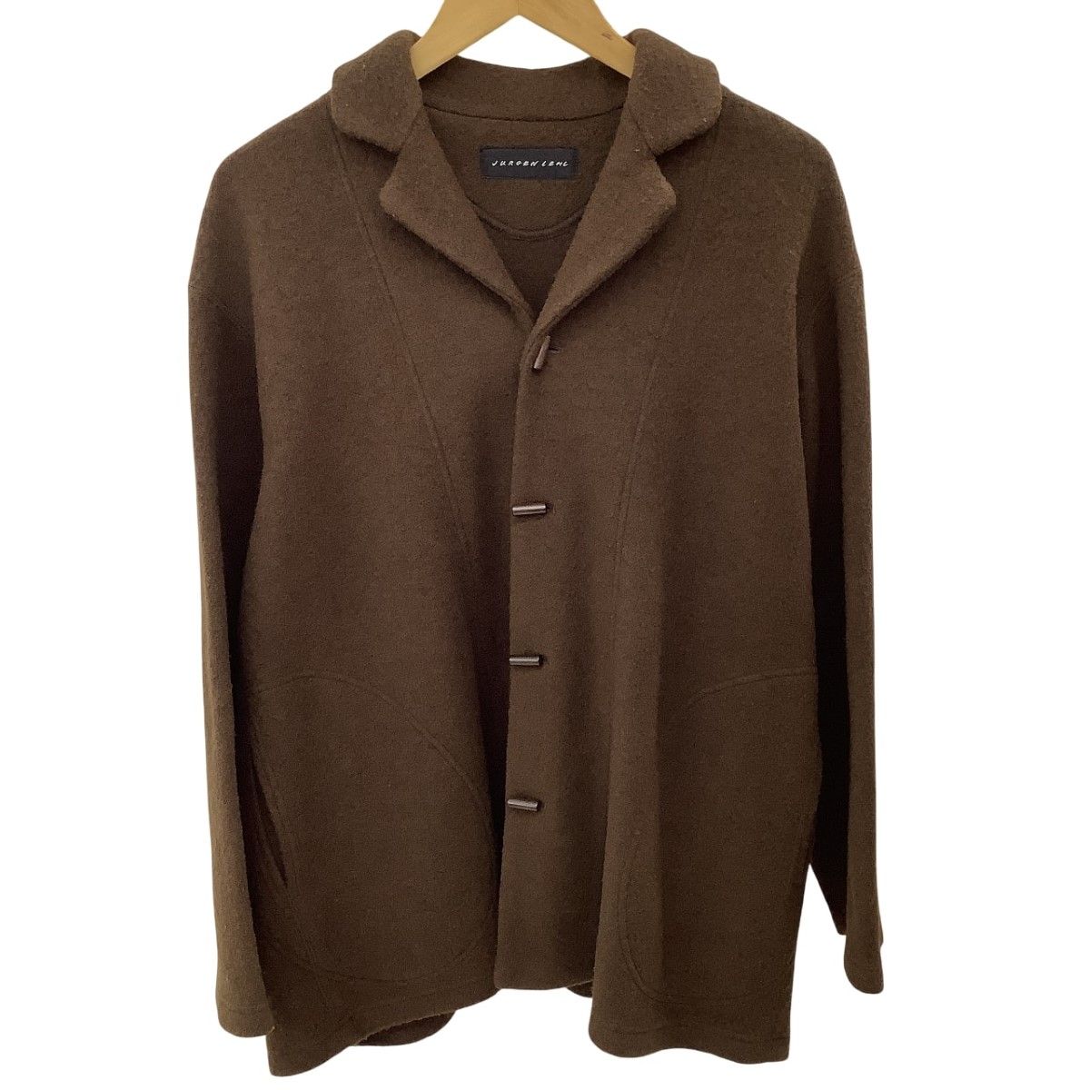 JURGEN LEHL ブラウンコート JURGEN LEHL ヨーガンレール レディース コート ジャケット SIZE