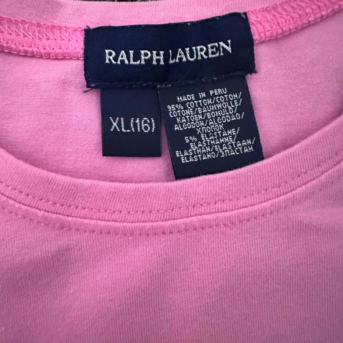 ラルフローレン - POLO キッズ RALPH 半袖 LAUREN 半袖Tシャツ ポロ ポロマーク ちいかわ ポロ・ラルフローレン ラルフローレン子供服 対応商品 メール便 スララク⁄防汚加工⁄オーガニックコットンときめき女の子半袖Tシャツ