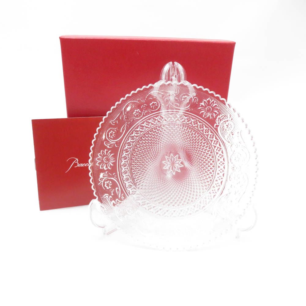 Baccarat バカラ アラベスク 小皿 ペア 12cmプレート SO3564T2