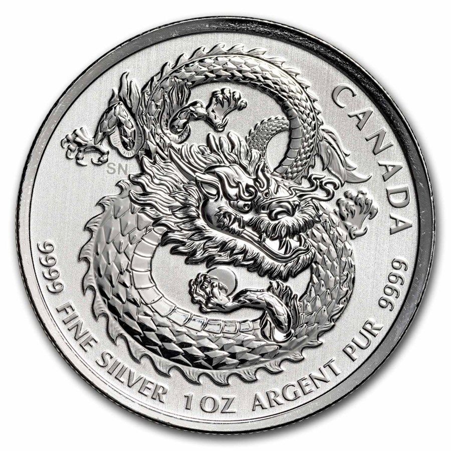 保証書・カプセル付き] 2020年 (新品) カナダ「ラッキードラゴン