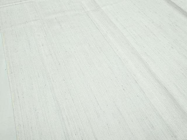 平和屋本店□希少 日本工芸会正会員 小林敬子作 銀座もとじ 紬 単衣 た  