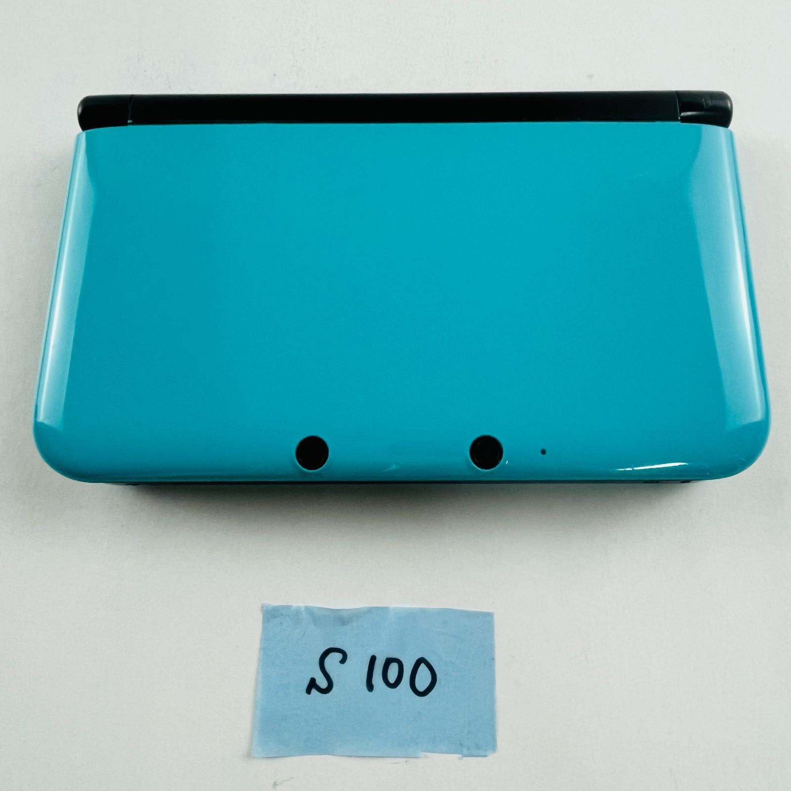 S100 カラー Nintendo 3DSLL 本体 リミテッドパック ターコイズxブラック 任天堂 ニンテンドー DS 3DS LIMITEDO PACK TURQUOISE BLACK ターコイズ ブラック 携帯型ゲーム機 デザイン