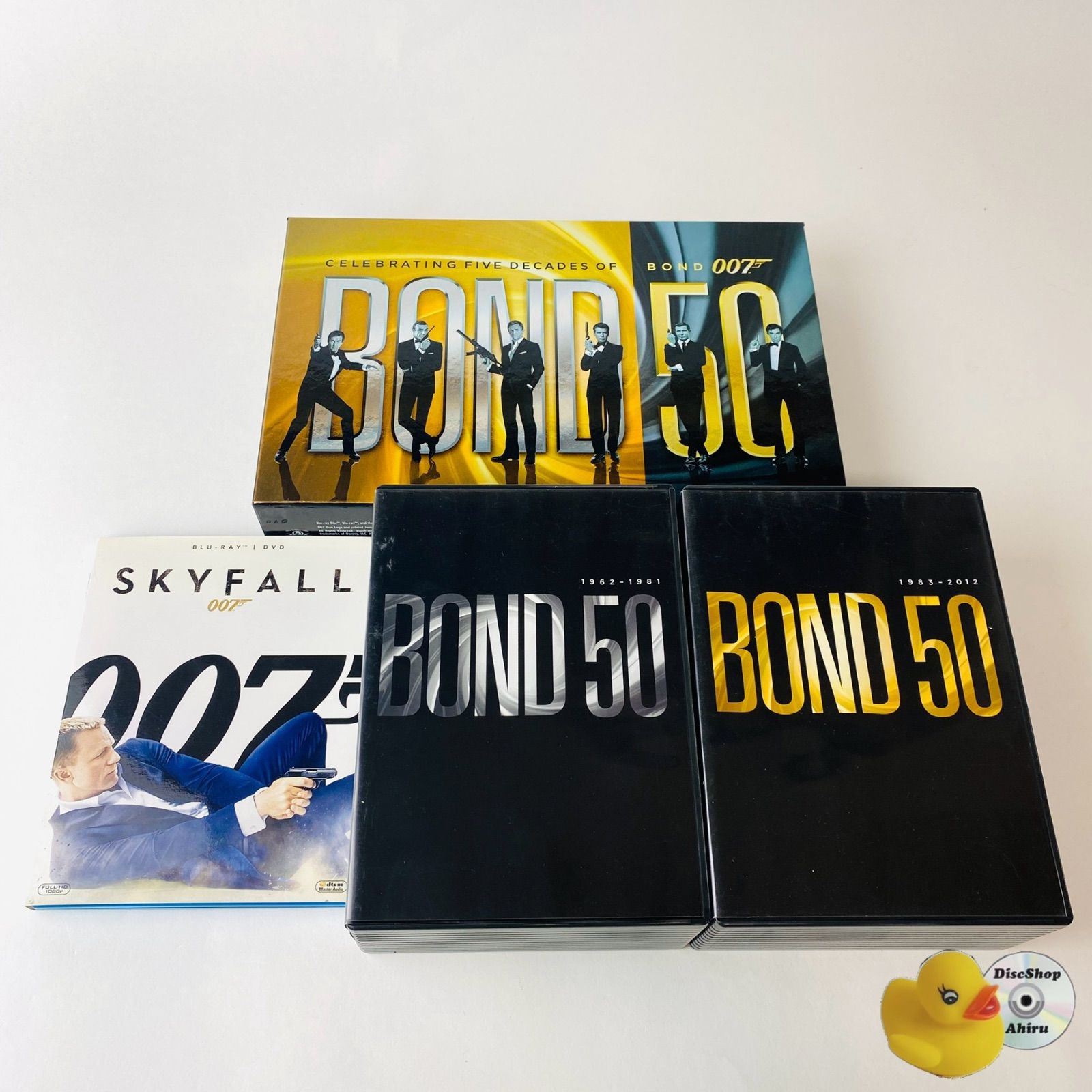 007 製作50周年記念版 ブルーレイ BOX 初回生産 ＋ブックレット型収納BOX ＋ 007 スカイフォール セット D Blu-ray