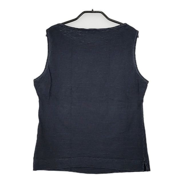 45R★カットワーク　ノースリーブトップス 45R/45rpm R by ノースリーブカットソー インディゴ タンク