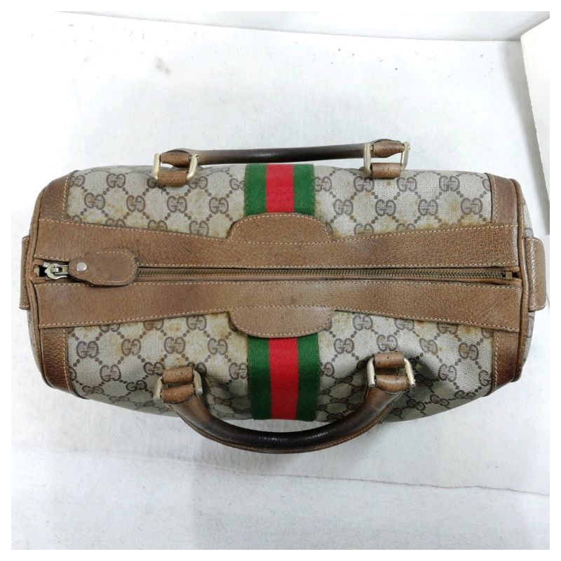 【中古】GUCCI ミニボストンバッグ　傷あり 楽天市場】グッチ GUCCI ミニボストンバッグ ボストンバッグ