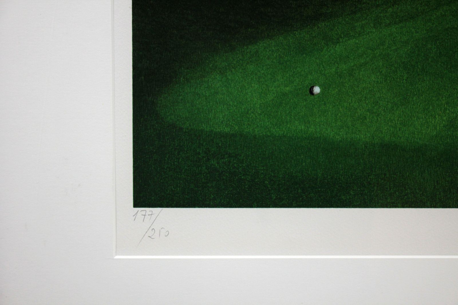 ジャック・デペルト 「池越えのティーショット」 リトグラフ 版画 絵画 ジャック・デペルト 「池越えのティーショット」 リトグラフ
