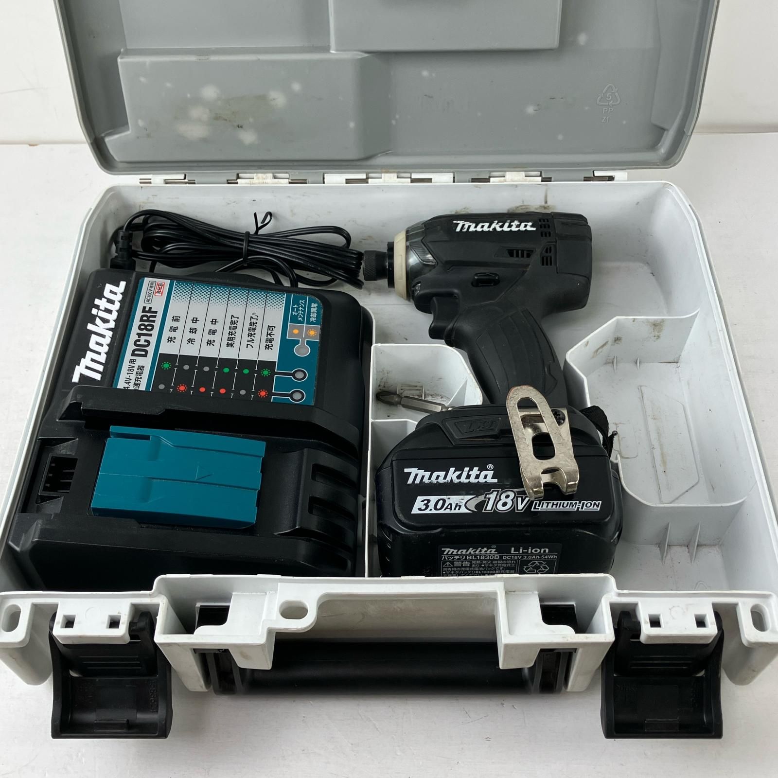makita インパクトドライバ ＴＤ149Ｄ バッテリー 1台 動作確認品 MAKITA マキタ 18V 充電式インパクトドライバ バッテリー別売 TD149D