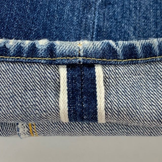 90s Levi's S501XX 大戦モデル 復刻 USA製 バレンシア工場 W29 ビッグE 赤耳 セルビッジ 月桂樹ボタン ボタン裏555  リーバイス デニムパンツ ジーンズ ヴィンテージ 44501 【X0228-001】□