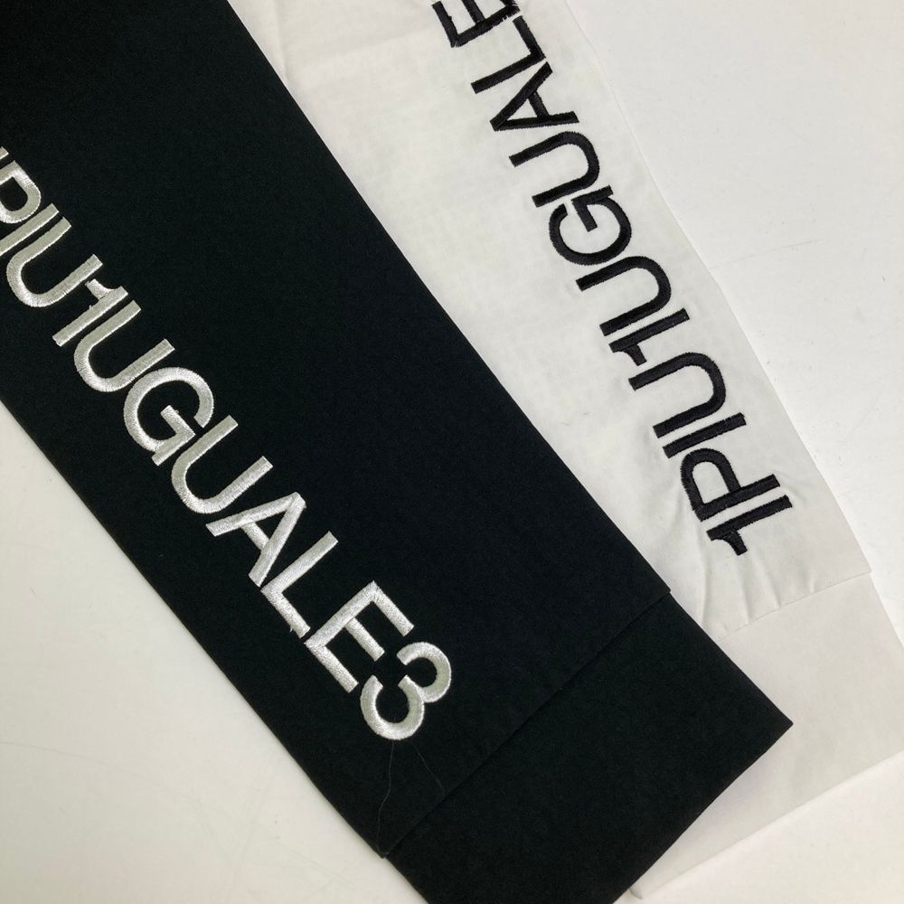 サイズ：4 1PIU1UGUALE3 GOLF 長袖ポロシャツ ブラック系
