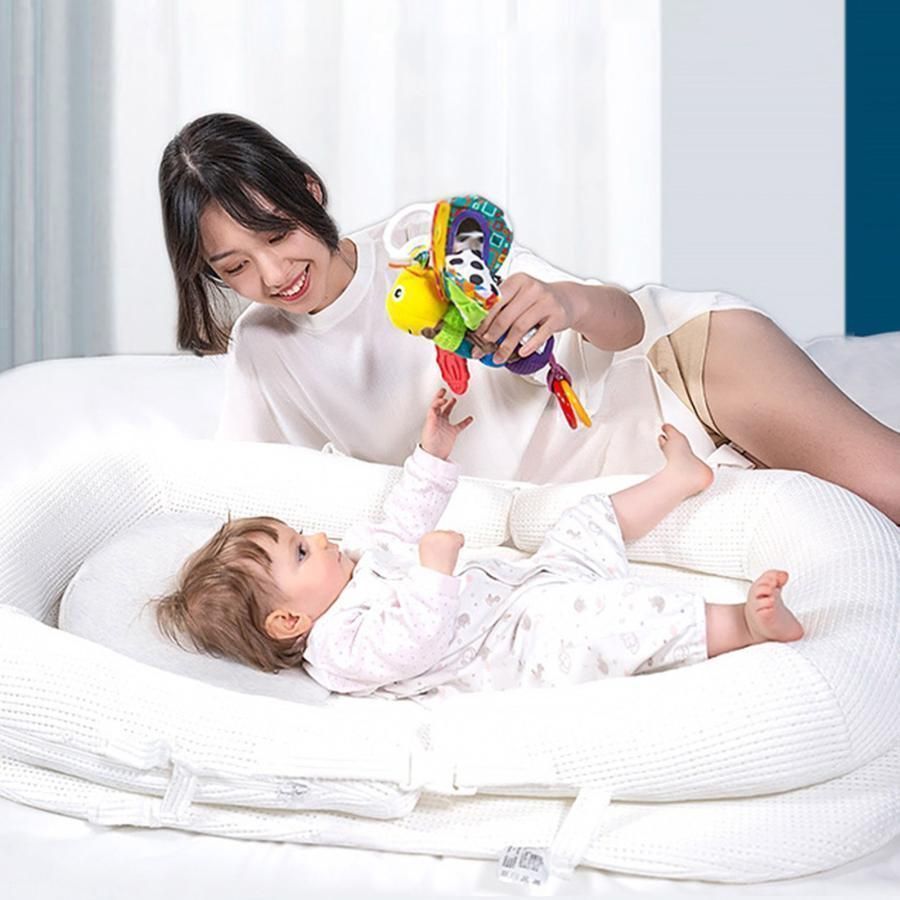 専用 ベビーベッドアリス 白 WH（ホワイト）ハイタイプ 石崎家具 日本製